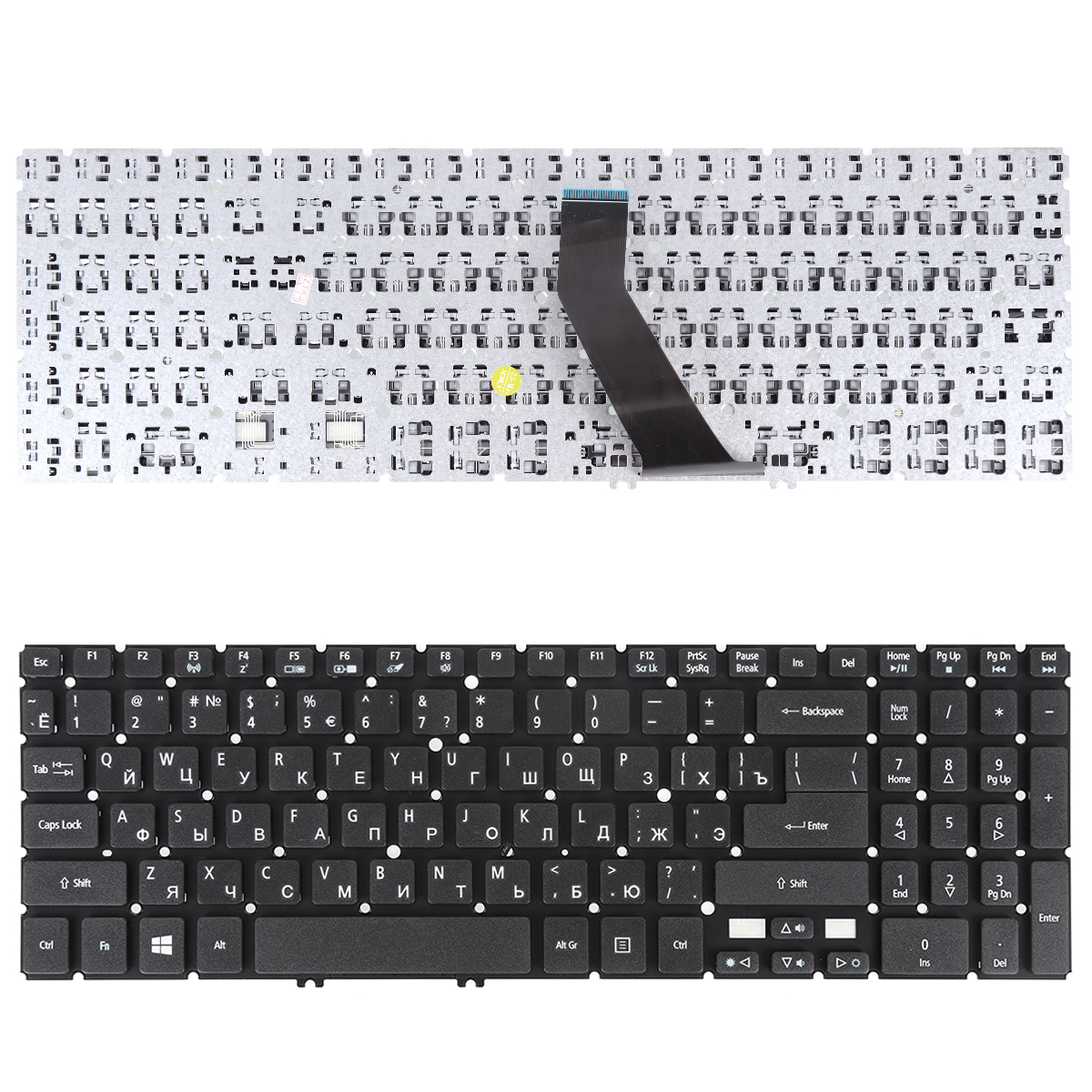 Picture of New Replacement Laptop Keyboard For ACER M5-581G M5-581T V5-571 V5-531 BLACK RU Layout